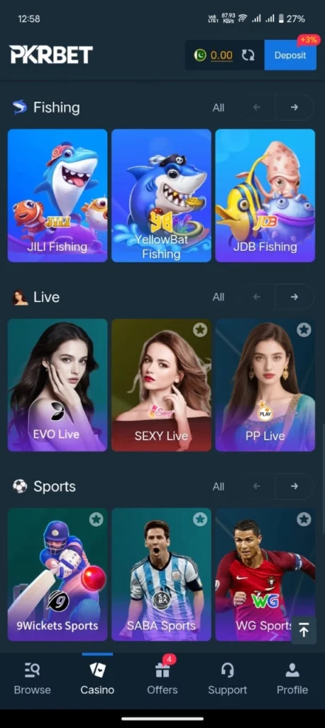 PkrBet Game Download (Latest Online Earning Game) 2025 6 PkrBet