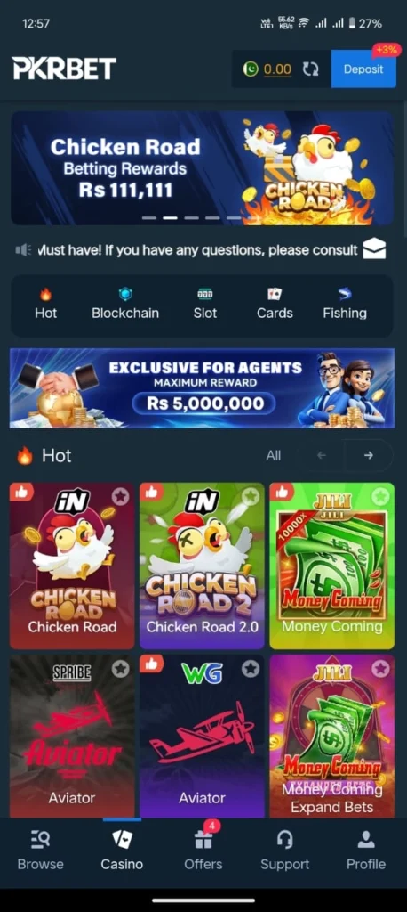 PkrBet Game Download (Latest Online Earning Game) 2025 8 PkrBet